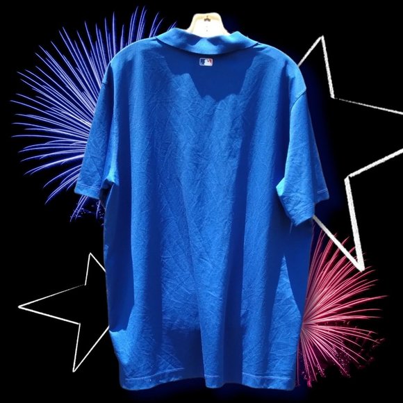 Nike Dri-Fit Men's Royal Blue Short Sleeve Golf Polo T Shirt Size XL T  Logo - Picture 2 of 6